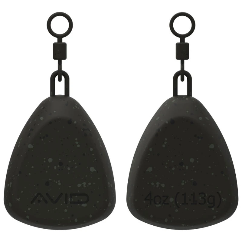 Avid Carp Flat Pear Swivel Leads